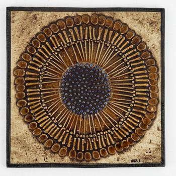 Lisa Larson, väggreliefer, 4 st, Gustavsberg.