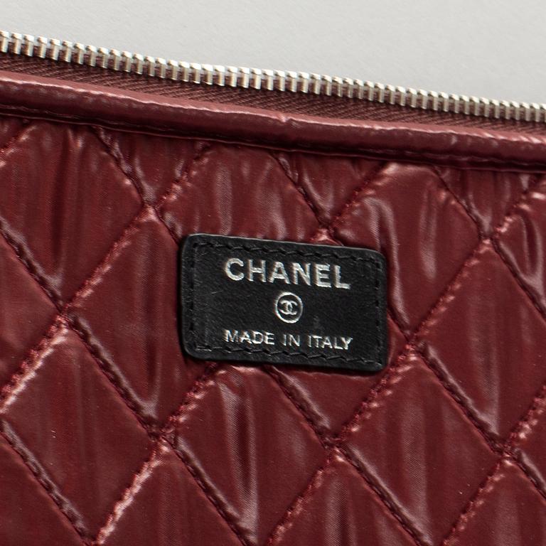 CHANEL, a fabric laptop case, 2012.
