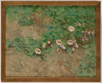 Bruno Liljefors, ("Åkervinda") "Field bindweed".
