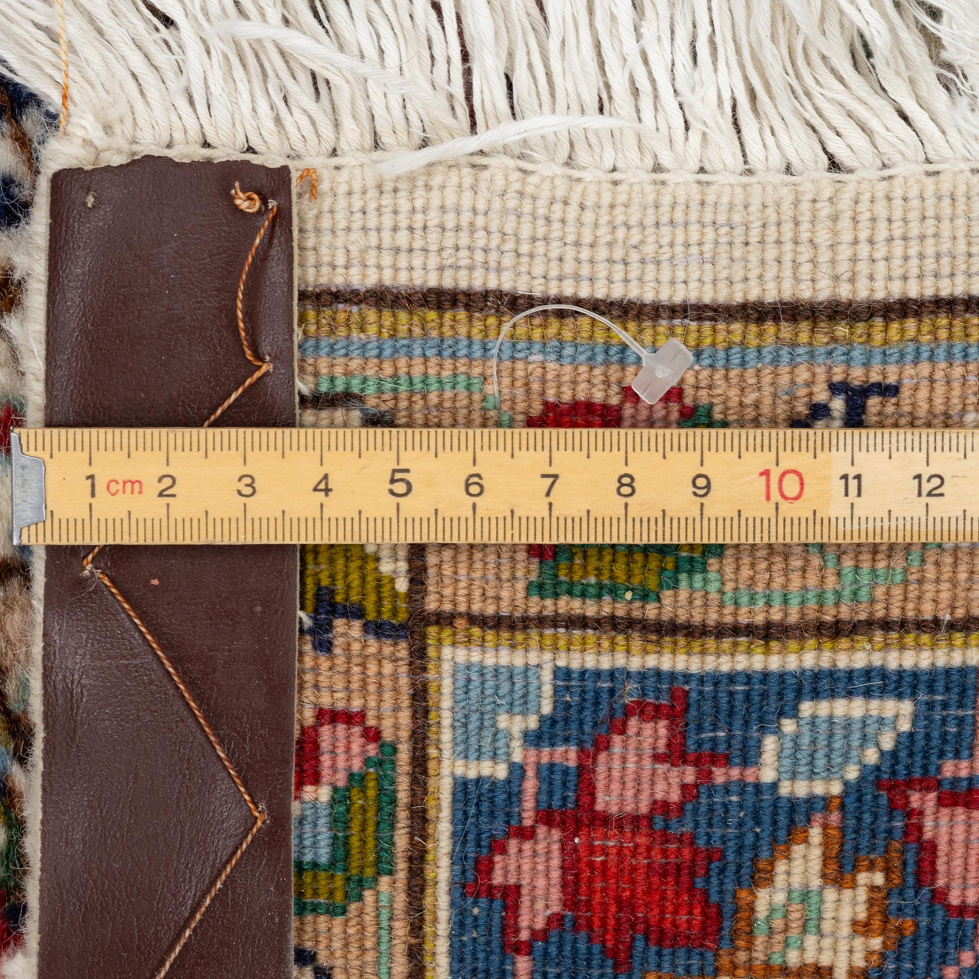 Carpet, Kirman, antique, approx. 242 x 146 cm.