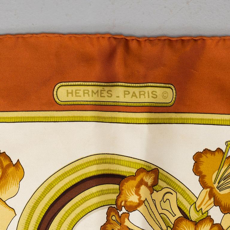 HERMÉS, "Caraibes", scarf,