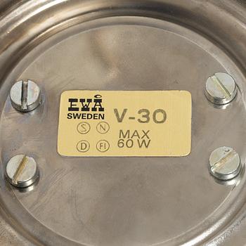 A pair of wall lamps EVÅ end of the 20th century.