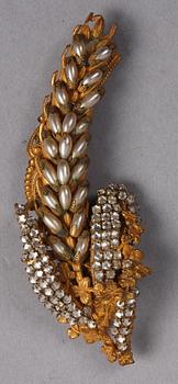 PARTI SMYCKEN, 4 delar, sterlingsilver, Mexiko samt gulmetall, Miram Haskell. Ca 200 g silver.