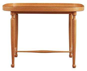 480. A Josef Frank oval mahogany table,