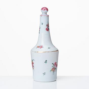 A Russian bottle with stopper, circa 1800.