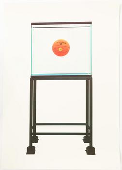 Jeff Koons, "One Ball Total Equilibrium Tank", ur: Untitled (Portfolio).