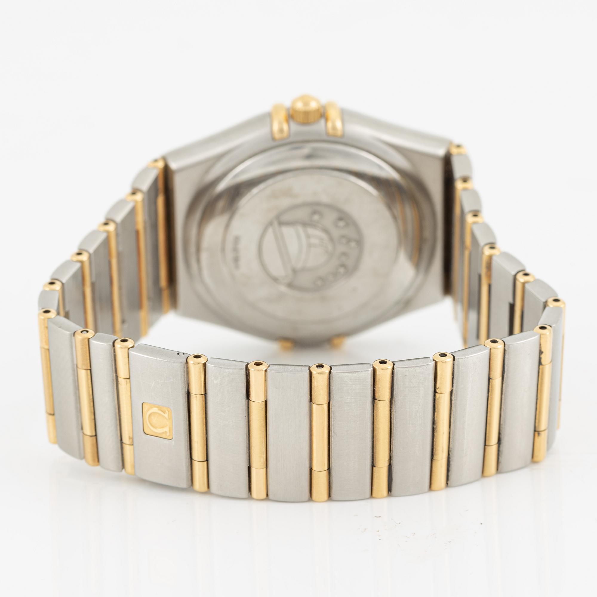 Omega, Constellation, Chronometer, "Diamond Dial", wristwatch, 35,5 mm.