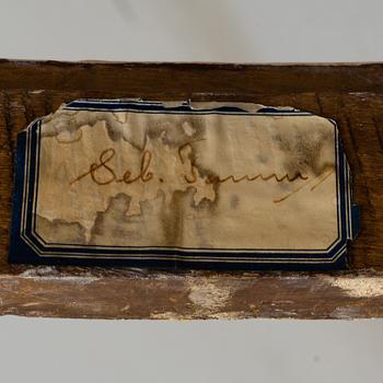 STOLAR, 3 stycken, gustavianska stockholmsarbeten, 1700-talets slut.