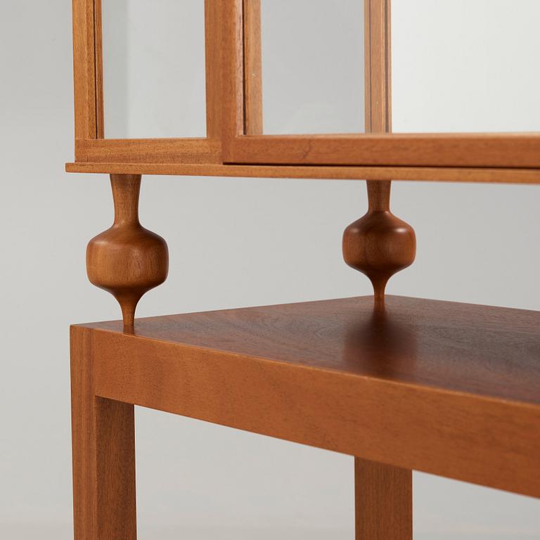 Josef Frank, a mahogany showcase cabinet, Svenskt Tenn, model 2077.