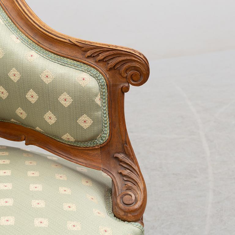 A first half of the 20th century rococo style sofa.