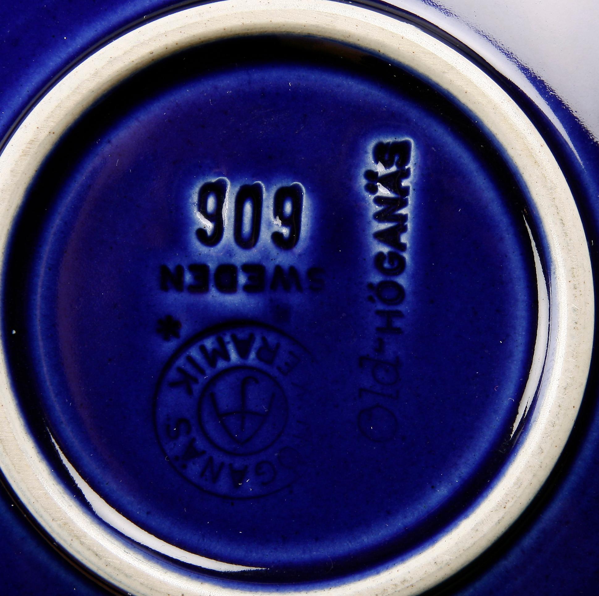 MATSERVIS, 56 delar, stengods, Höganäs, 1970-tal.