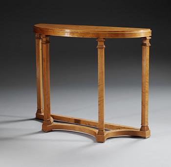 An Axel-Einar Hjorth 'Caesar' birch console table by NK Swden 1930's.