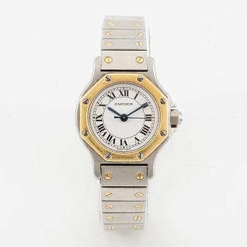 Cartier, Santos Ronde, armbandsur, 24 mm.