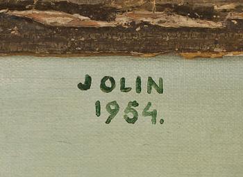 EINAR JOLIN, olja på duk, sign och dat 1954.