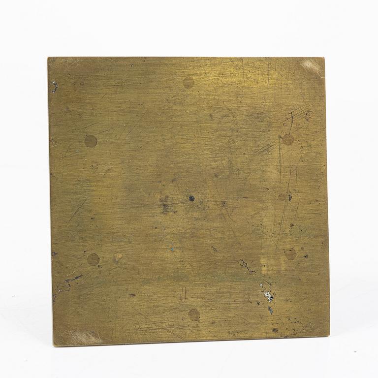 Compass, by Johan Gusaf Hasselström, (active in Stockholm 1775-1812).