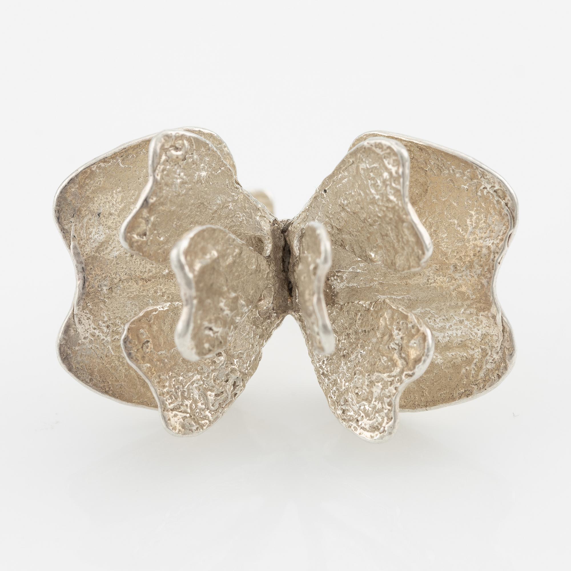 Theresia Hvorslev, ring, sterling silver, Mema, Lidköping 1972.