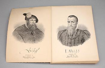 REGENTLÄNGD, 20 delar, litografiskt tryck, Sverige, sent 1800-tal.