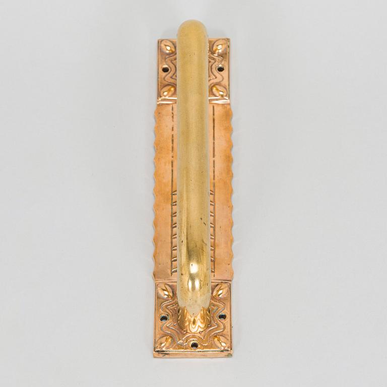 Dörrhandtag,  1862 eller 1918.