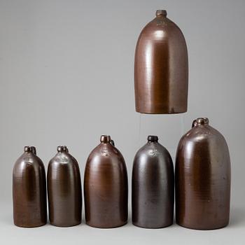 KRUS, sex st, stengods, Höganäs, 1800-/1900-tal.