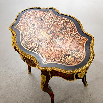 A French Louis XV style Boulle Inlay Writing Desk.