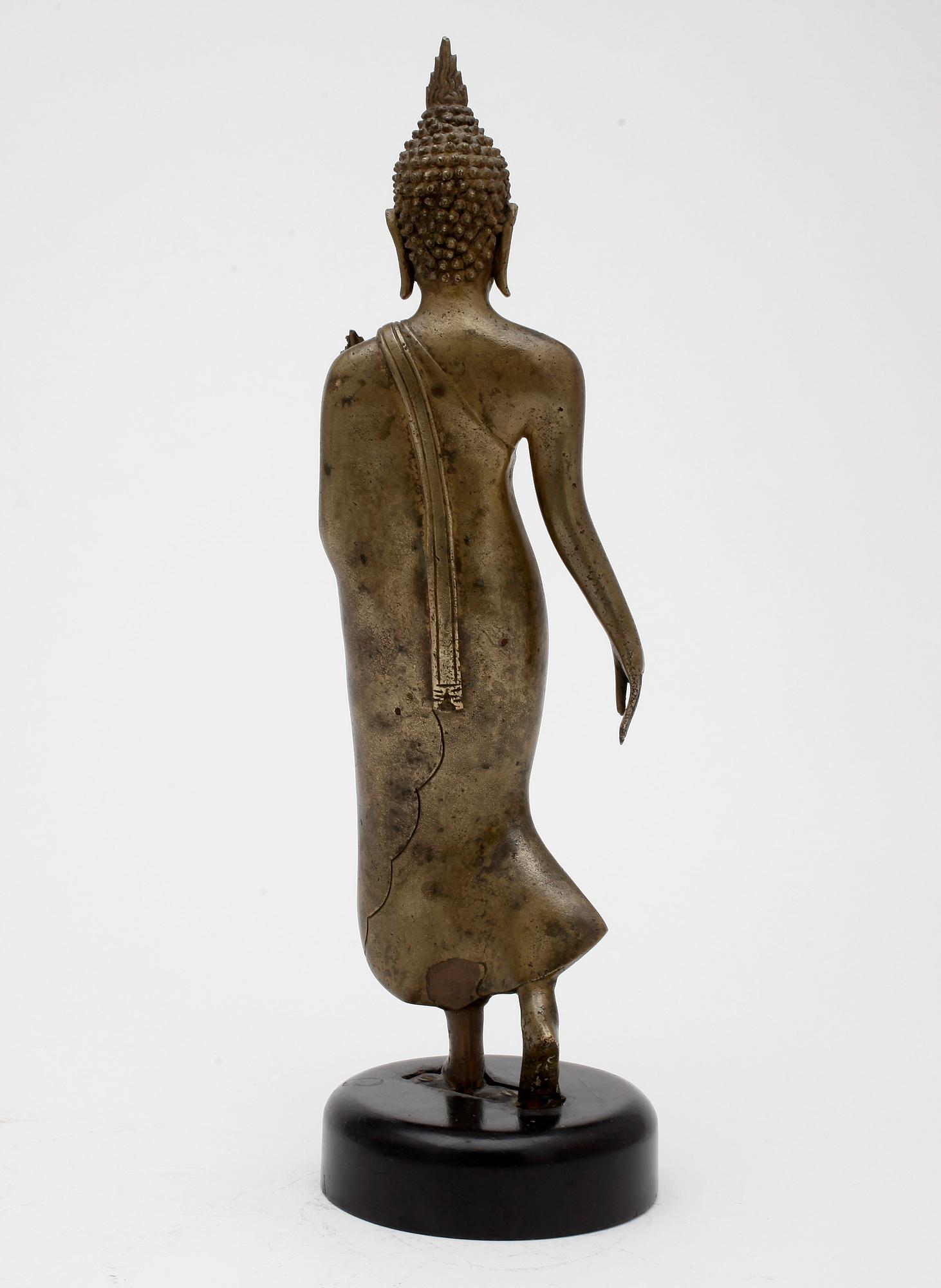 SKULPTUR, mässing, Thailand, 1900-tal.