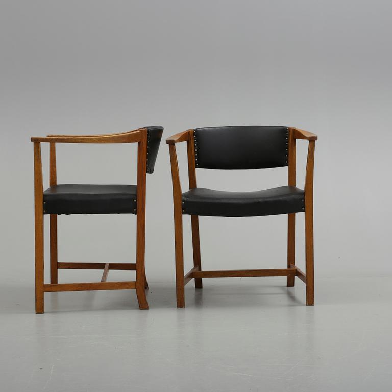 KARMSTOLAR, 2 st, 1950-/60-tal.