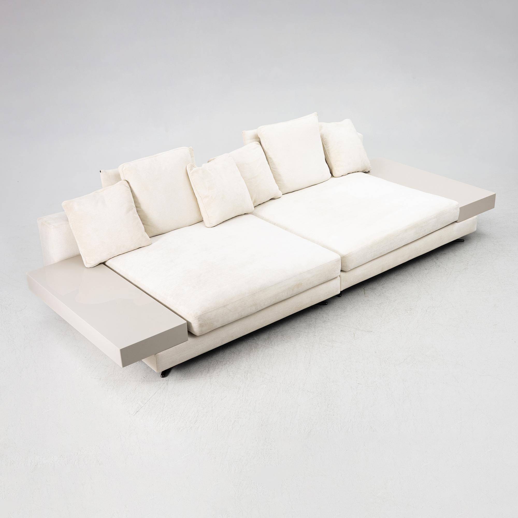 Rodolfo Dordoni, a "White" modular sofa, Minotti, Italy.