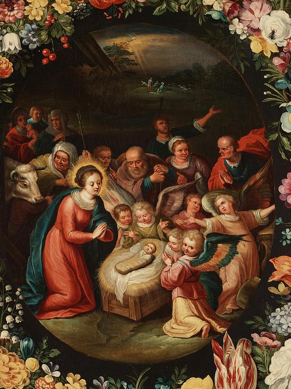 Andries Daniels, tillskriven, Jesu födelse.
