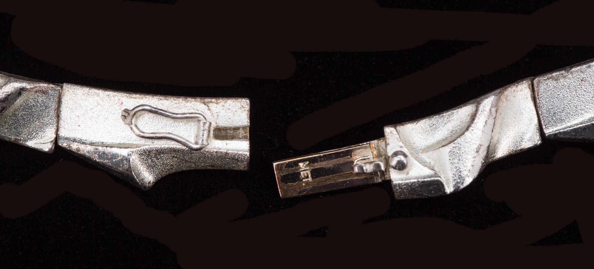 COLLIER, silver. Lapponia, Finland. Vikt ca 70 gram.