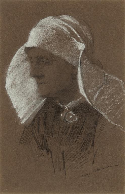 Hugo Salmson, Porträtt av en kvinna.