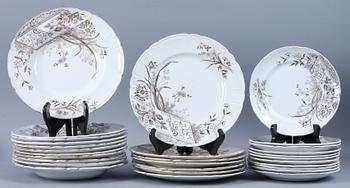 MATSERVIS, 31 delar, porslin, "Peking", Gustafsberg.