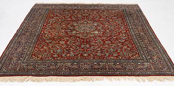 A carpet, Indo Tabriz, c. 281 x 216 cm.