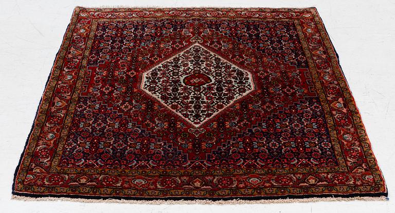 Rug, probably antique Bidjar, approx. 165 x 122 cm.