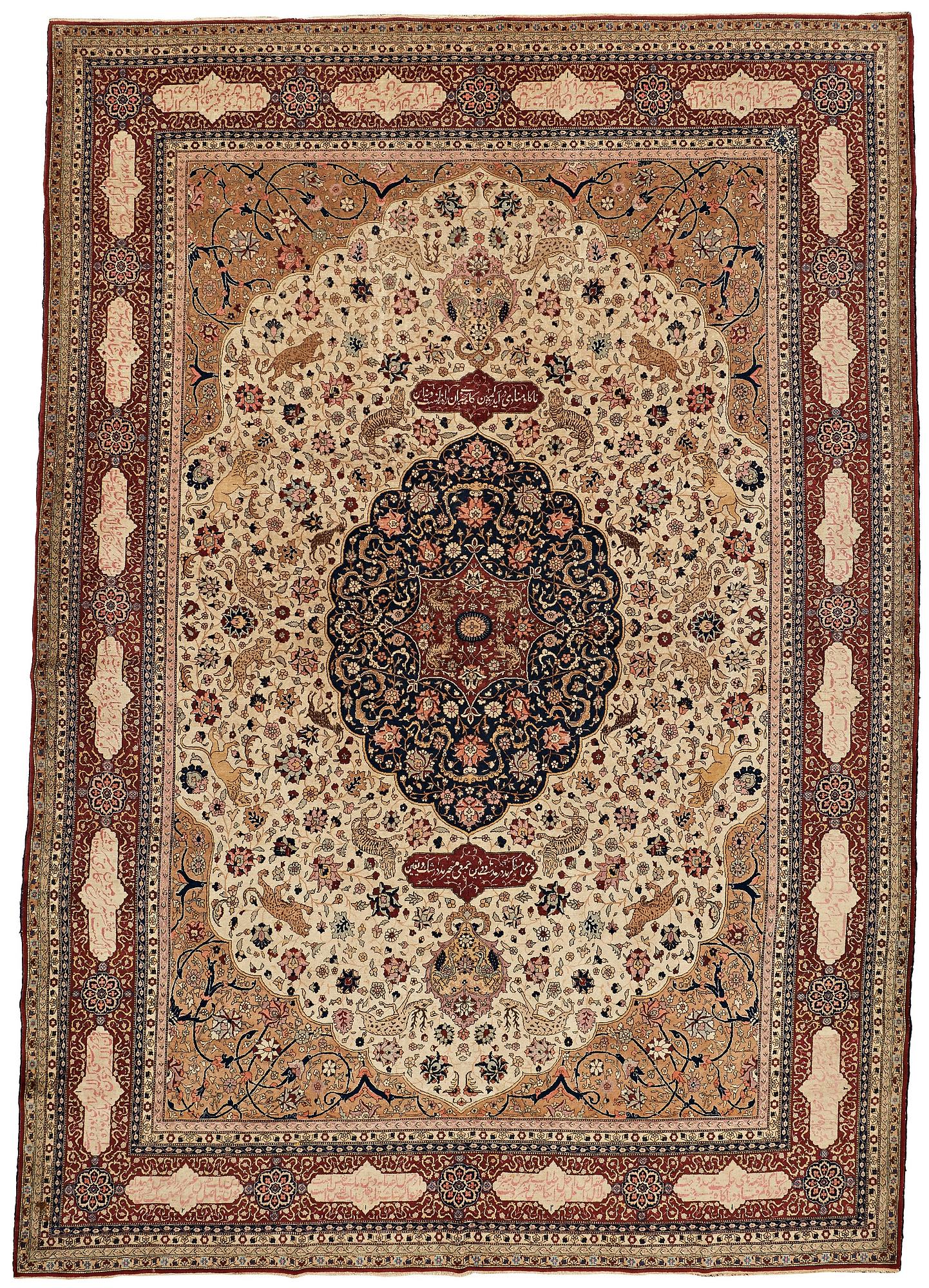 MATTA, semiantik Täbris, ca 466 x 328,5 cm.