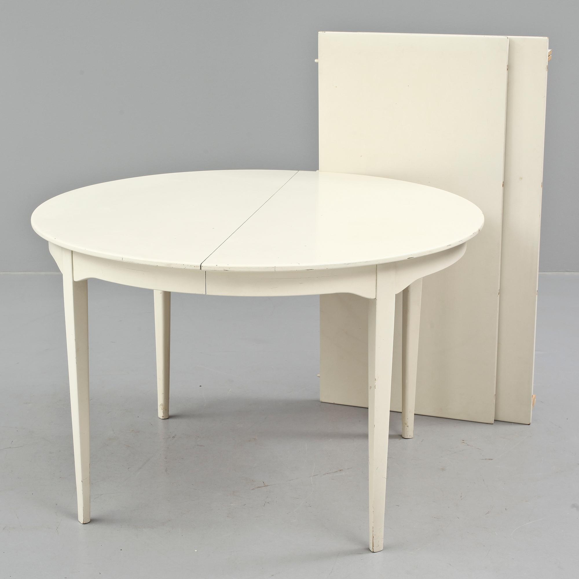 MATGRUPP, 5 delar, "Talavid" Carl Malmsten, Vaggeryds Möbelfabrik AB, 1950-tal.