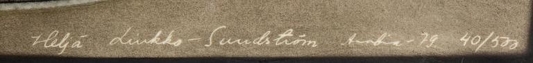 Heljä Liukko-Sundström, signed dated and numbered 79 40/500 Arabia.