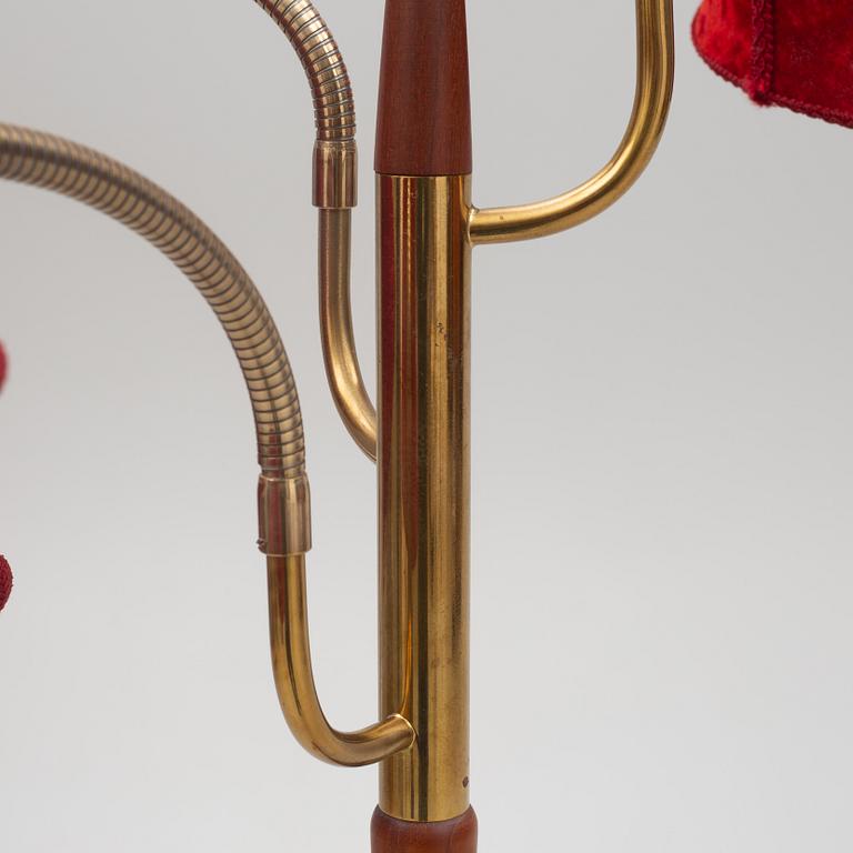 A foor lamp, Sweden, mid-20th Century.