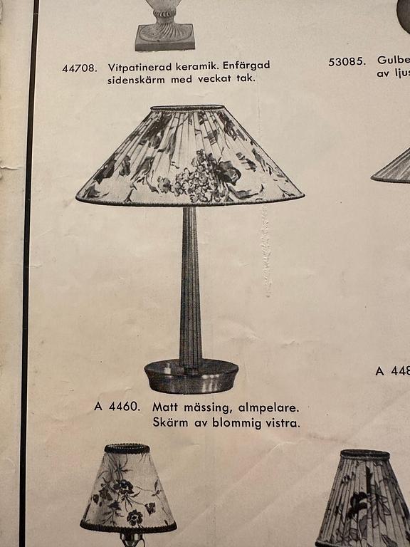 Hans Bergström, a table lamp model "E1240", Asea, Sweden, 1940s-50s.