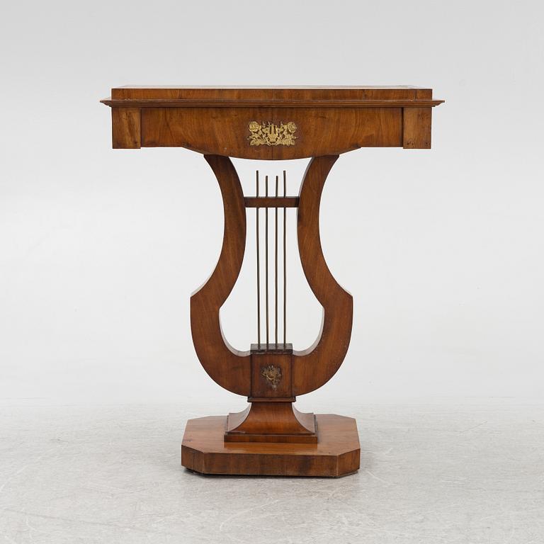 Side table, Empire style, first half of the 19th century.