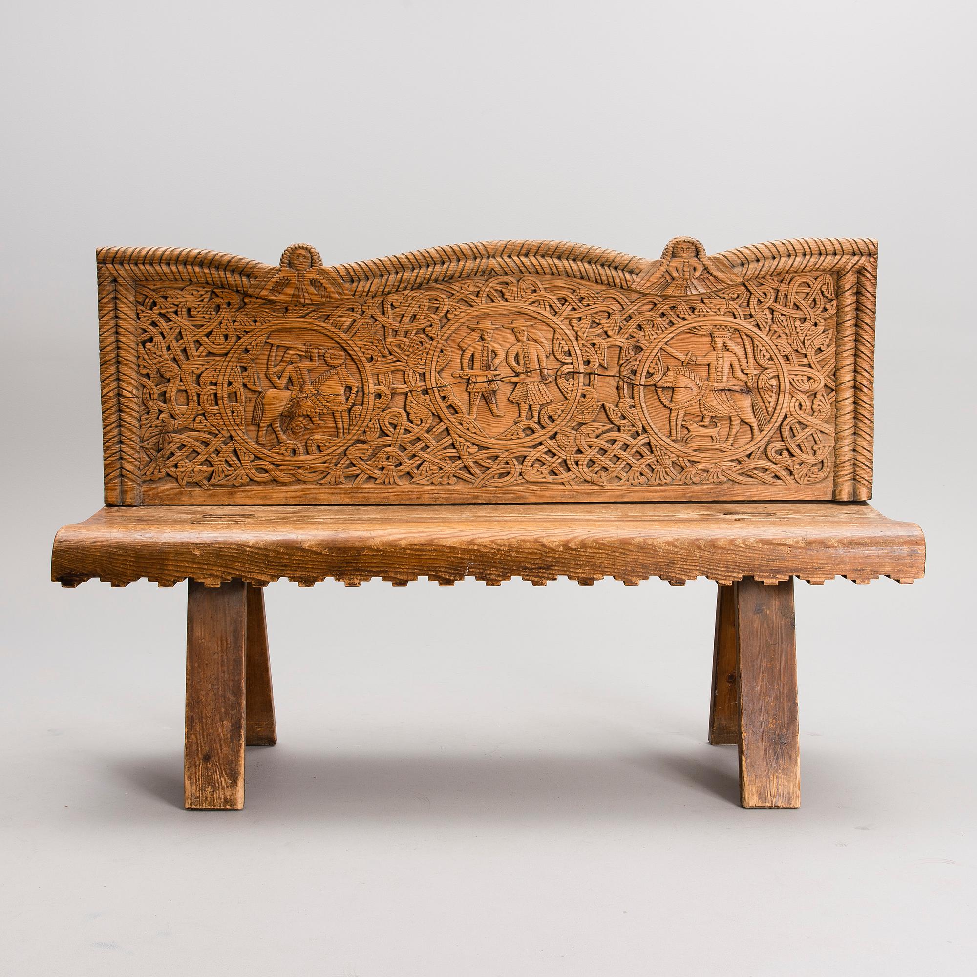 BENCH, Norway 18/19th century.