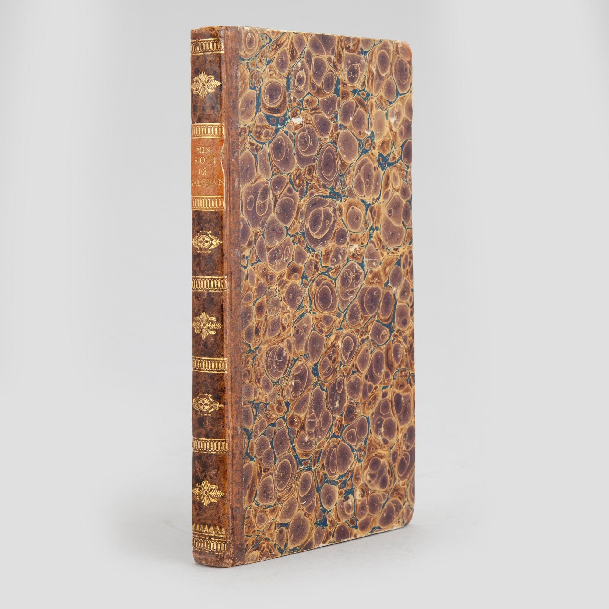 JACOB WALLENBERG, Min son på galejan, eller en ostindisk resa, fjärde upplagan, Uppsala 1819.