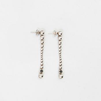 Georg Jensen, earrings, a pair, silver.