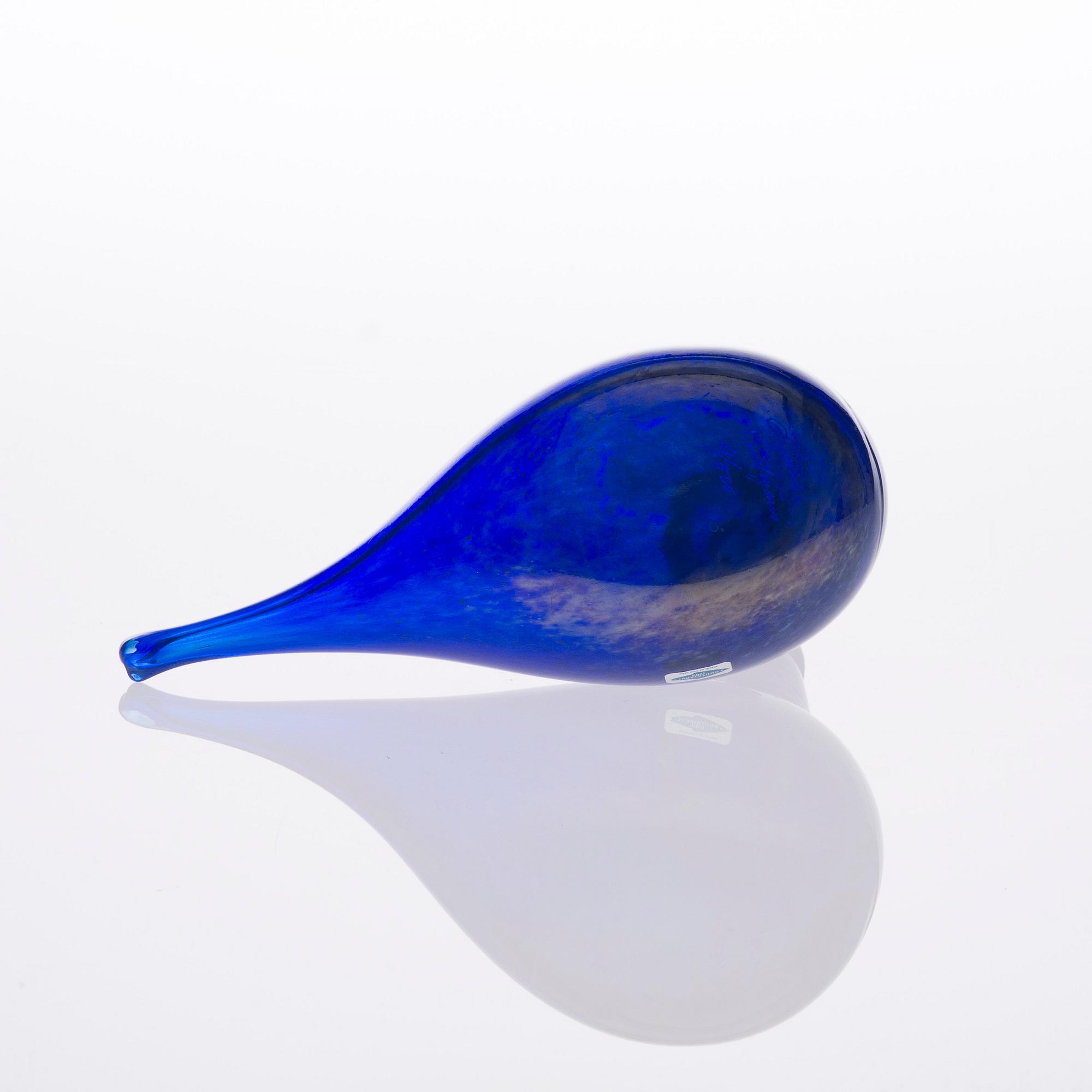 FIGURIN, glas, signerad O. Toikka Nuutajärvi, numrerad 4/500.