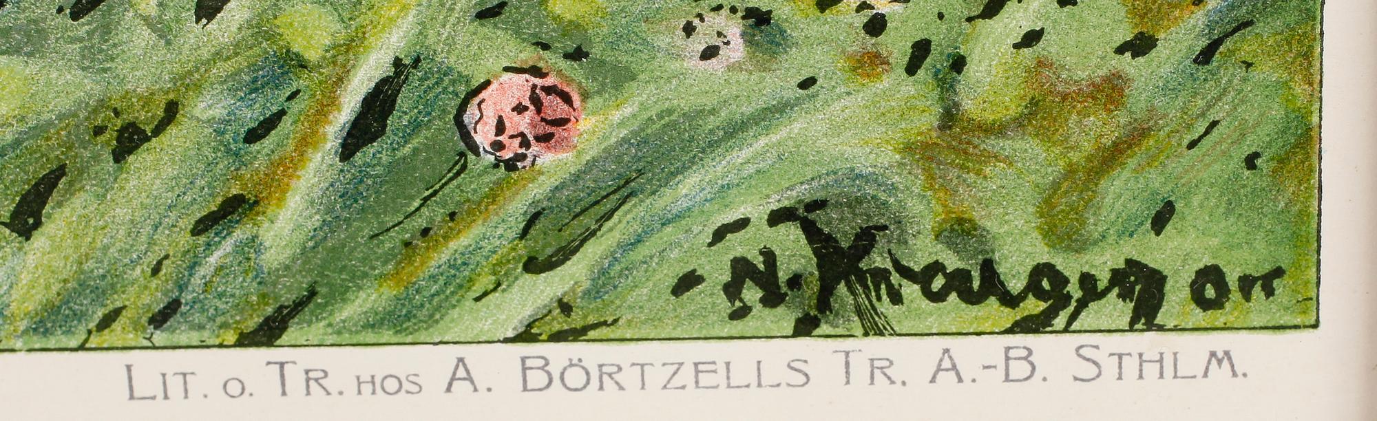 LITOGRAFISKT TRYCK, 1900-talets första hälft.