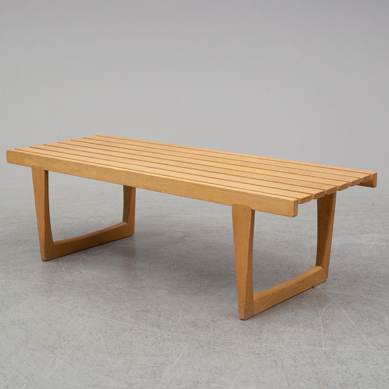 YNGVAR SANDSTROM, an oak 'Tokyo' bench, late 20th Century.