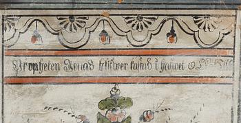 A traditional Swedish painting, 19th Century.