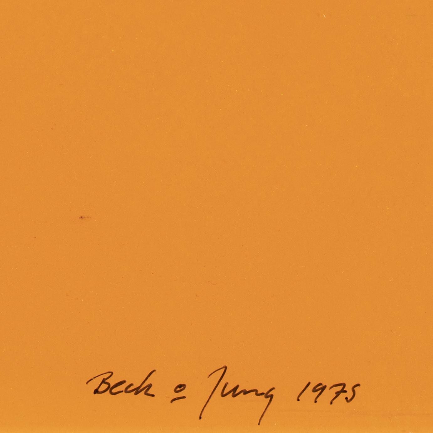 Beck & Jung, handkolorerad relief, signerad Beck o Jung, daterad 1975 och numrerad 27/50.