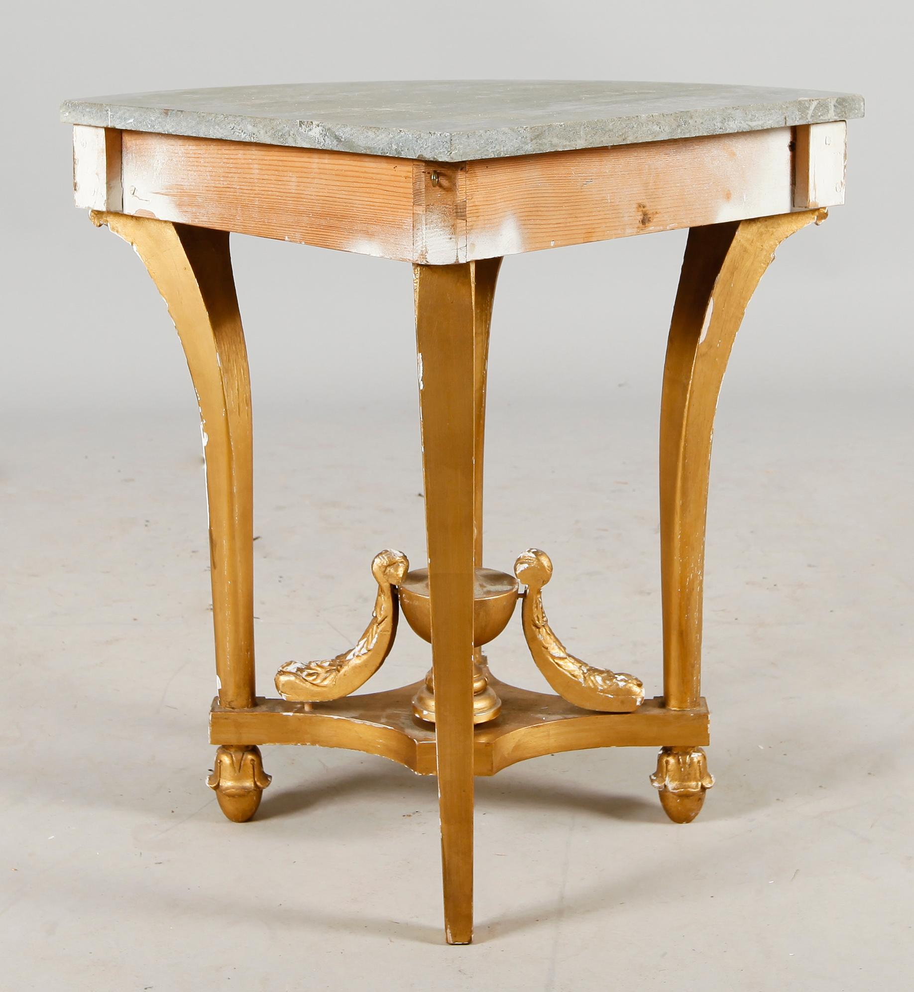 HÖRNKONSOLBORD, empirestil, 1900-tal.