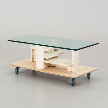 A Willy Ballez coffee table, late 20th century,