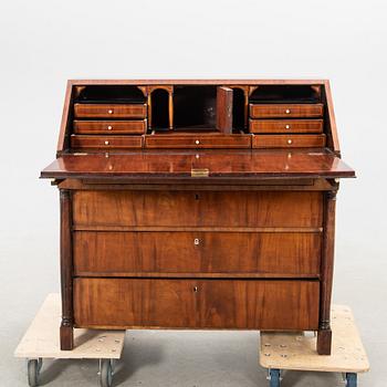 Writing desk around 1900 Empire style.
